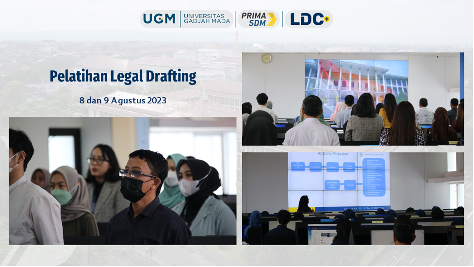 Pelatihan Legal Drafting bagi Tendik Direktorat SDM UGM